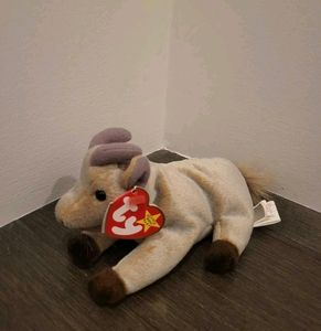 🍀4 FOR $15 NWT Beanie Baby Goatee the Goat